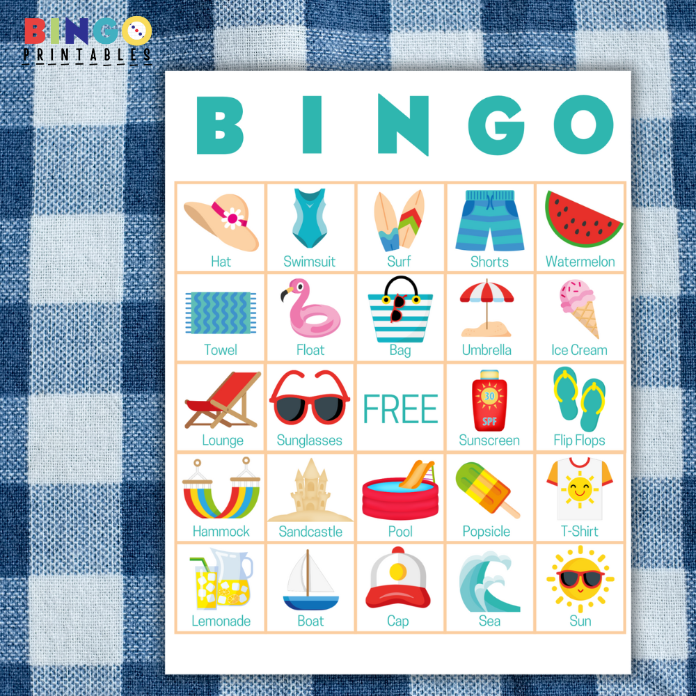 Summer Bingo Cards ☀️