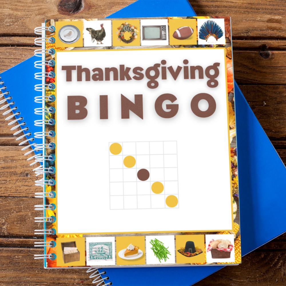 Thanksgiving Bingo For Adults Printable PDF 🦃