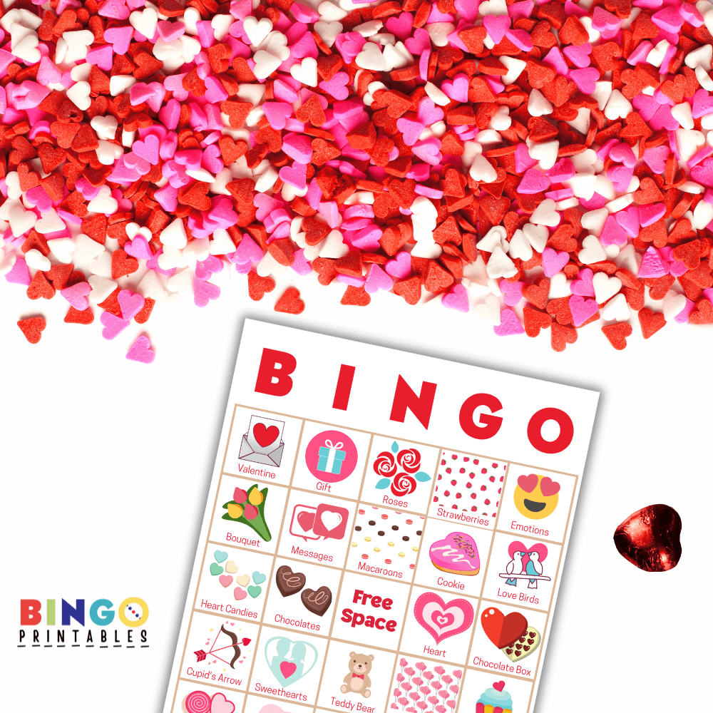 valentines bingo printable