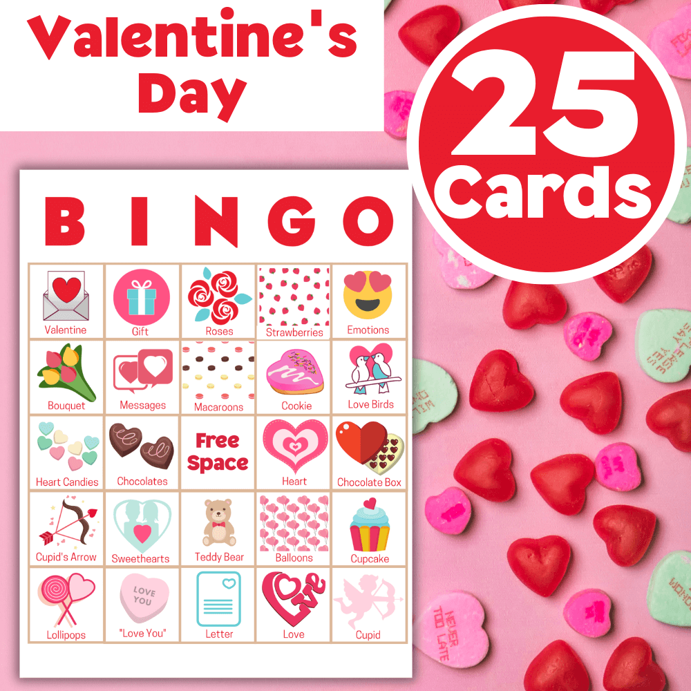 Valentine's Day Bingo Cards 💘