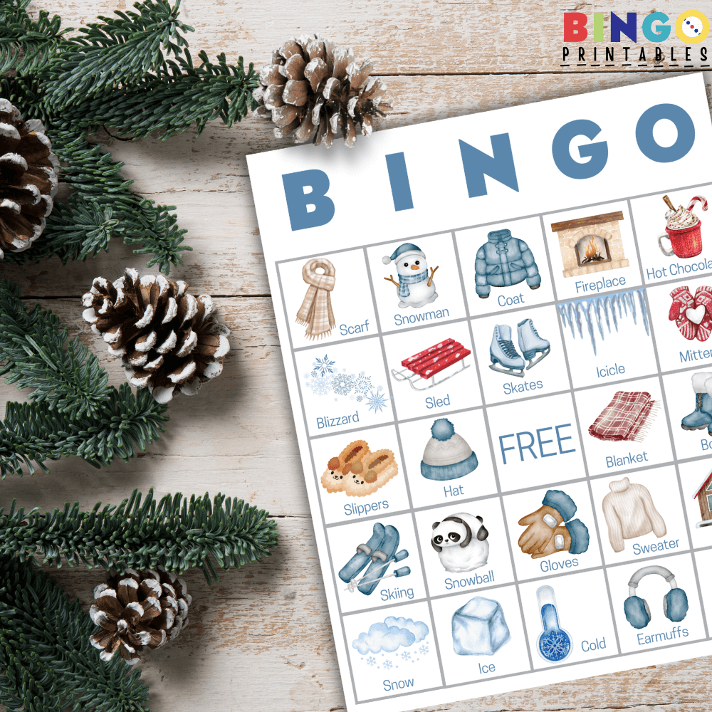 Winter Bingo Cards ❄️