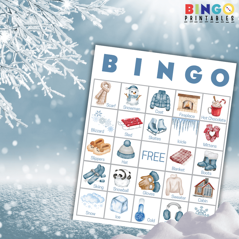 Winter Bingo Cards ❄️