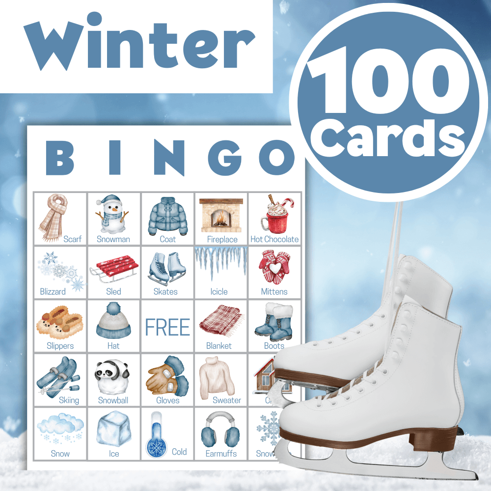 Winter Bingo Cards ❄️