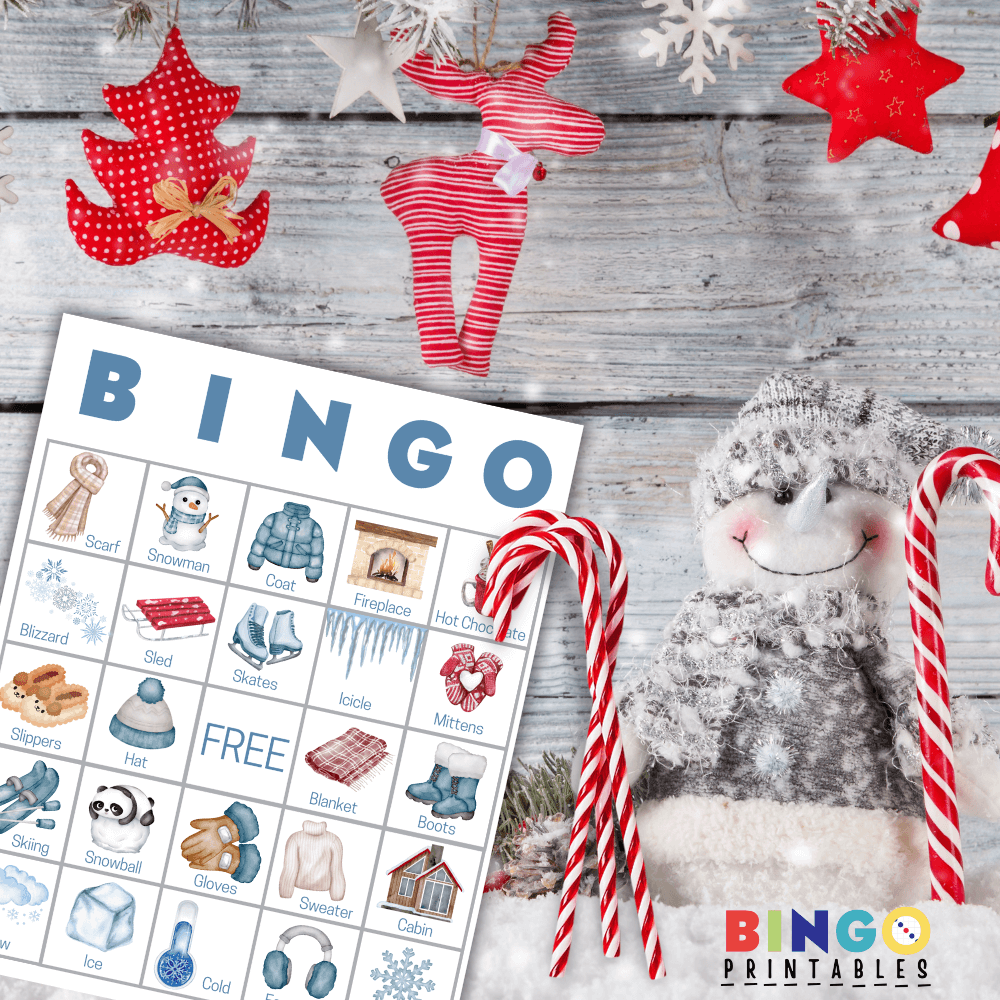 Winter Bingo Cards ❄️