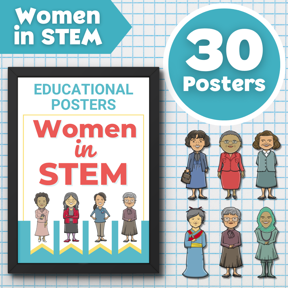 Women in STEM printable posters – fun and educational for kids