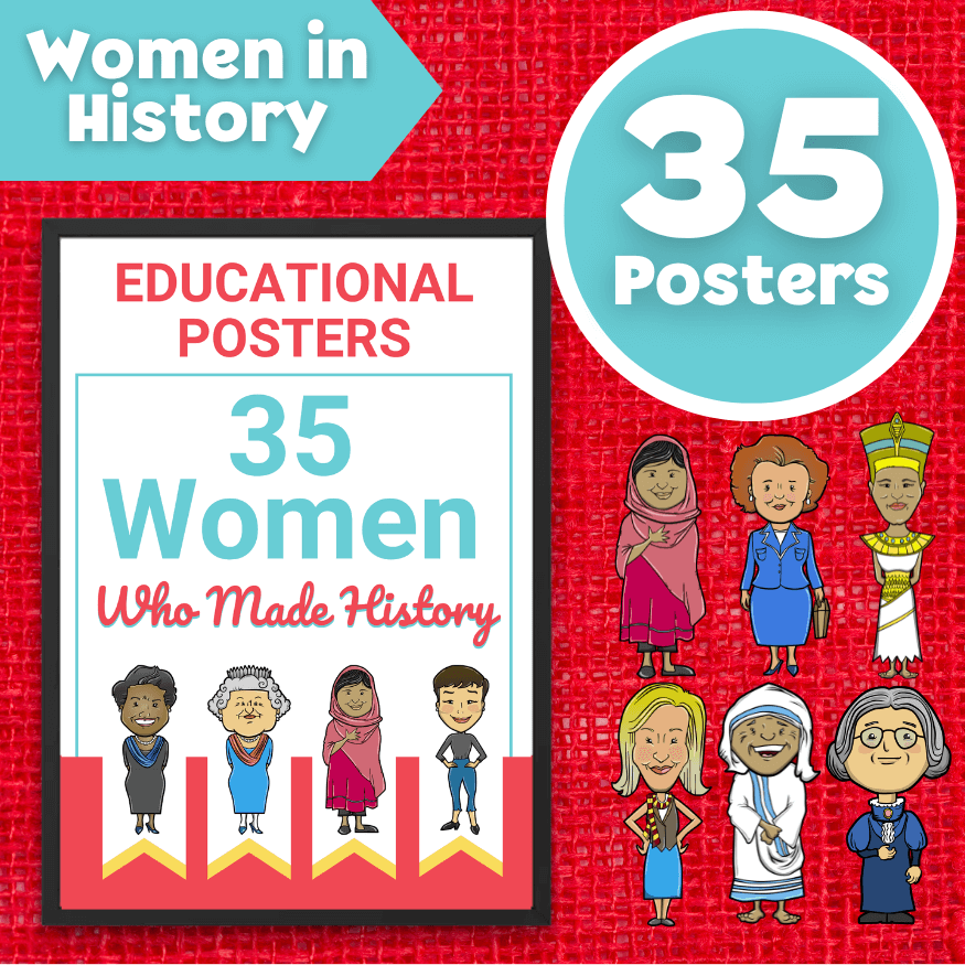 Women Who Made History - 35 Posters 🎀