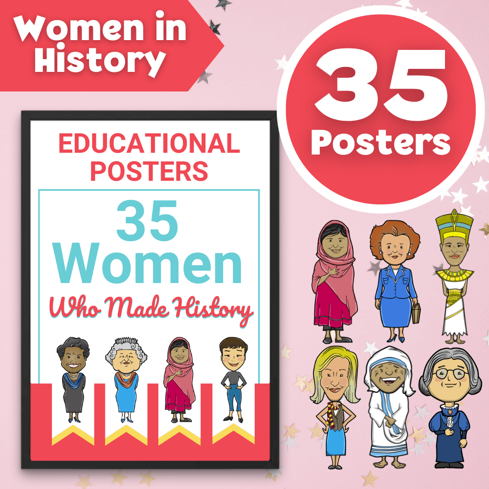 Women Who Made History - 35 Posters 🎀