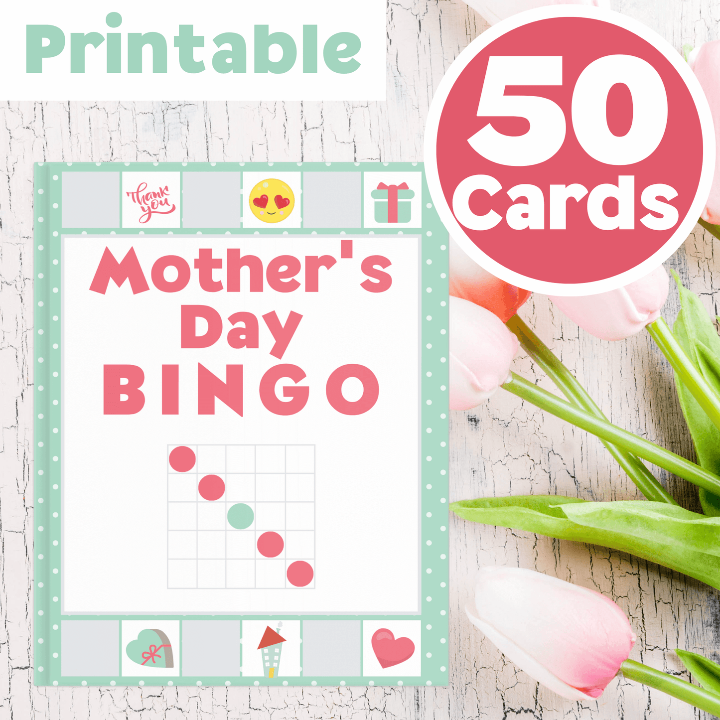 mothers day bingo game